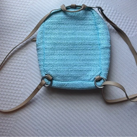 Vera Bradley Mini Blue Turtle Backpack - Picture 3 of 5